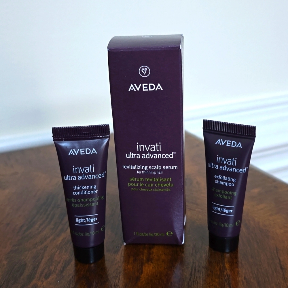 Aveda Invati travel trio